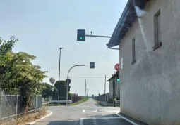 Potenziamento dell'illuminazione agli incroci